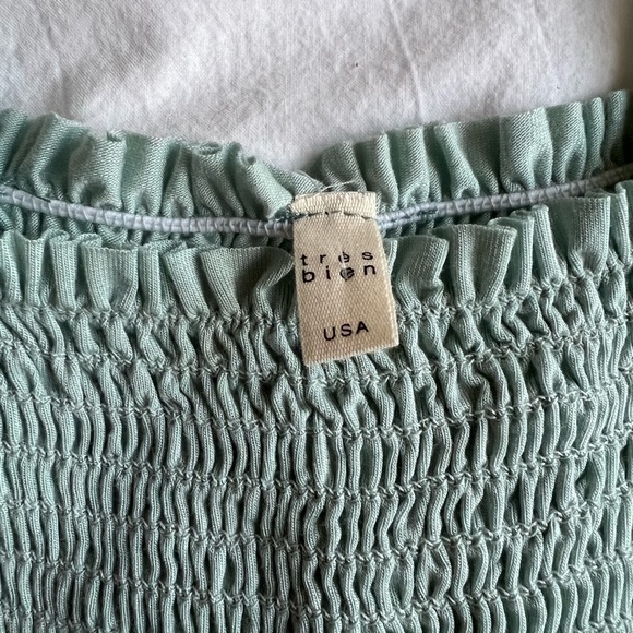 Love Obsessed Boutique Mint Top - Picture 3 of 5